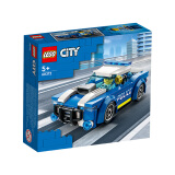 乐高（LEGO）积木拼装城市系列60312 警车5岁+男孩儿童玩具六一儿童节礼物