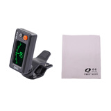 青歌小提琴调音器 中提琴大提琴低音提琴贝司定音器 节拍器电子校音器 ET-31V小提琴调音器+擦琴布