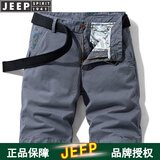 JEEP SPIRIT吉普短裤男夏季五分裤工装裤男式户外休闲裤5分裤子男士外穿中青 5102深灰 31
