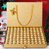 费列罗巧克力99粒表白婚礼伴手礼物七夕情人节送男女友公司团购员工福利 金色礼盒装【99粒】