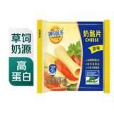 妙可蓝多 原味芝士片166g(10片装) 三明治早餐烘焙