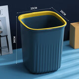 满源公北欧垃圾桶家用无盖大号压圈办公室客厅厨房卫生间纸篓