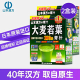 山本汉方制药株式会社大麦若叶青汁粉日本进口果蔬膳食纤维代餐粉大麦粉大麦苗冲饮便携 两盒装132g（88条）