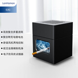 伦和智能烟灰缸空气净化器送抽烟的人男朋友老公爸领导除吸二手味高级感端时尚创意教师节生日礼物 乌木黑