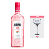 卢布斯基果味金酒杜松子酒草莓蓝莓柑橘味波兰原装进口洋酒LUBUSKI琴酒 甜葡萄柚味金酒 500mL 1瓶