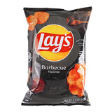 乐事（Lay's）薯片烧烤味77.9g美国进口 休闲零食膨化食品