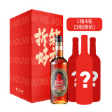 奥兰恭喜发财红酒盲盒 750ml*4 整箱