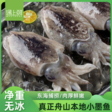遇上鲜 舟山墨鱼仔 海鲜 新鲜冷冻小乌贼 净含量2斤(5-6只/斤) 源头直发