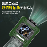 赤甲创新晶甲小风壶小型随身挂腰风扇便携式户外工地工作制冷神器 军绿色 10000mAh 晶甲小风壶