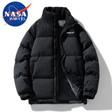 NASA MARVEL棉衣男棉服冬季面包服外套百搭加厚户外情侣装立领夹克棉袄子