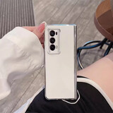 詹博士 适用荣耀MagicV2手机壳折叠屏防摔保护壳VER-AN10超薄全包边透明硬壳轻薄简约手机保护套 荣耀Magic V2 透明防摔硬壳