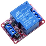 丢石头 带光耦继电器模块 1路继电器 5V工作电压 耐流30A 触发电平高低可调 