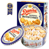 皇冠（danisa）丹麦曲奇饼干368g罐装 零食礼盒团购出游喜饼 印尼进口 