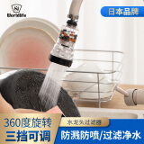 和匠（Worldlife）家用水龙头防溅头厨房延伸器自来水花洒净水器过滤器过滤嘴节水器 透明