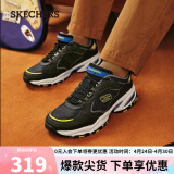 斯凯奇（Skechers）户外机能老爹鞋休闲运动鞋男237145BKYL黑色/黄色41