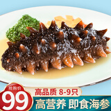美风堂即食海参 大连即食海参单个装500g深海野生底播海鲜水产礼盒 即食海参（8-9只/斤） 一斤装