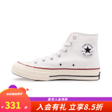 匡威（Converse）1970s帆布鞋经典三星标男女鞋休闲时尚百搭运动鞋162050C 162056C  经典白【高帮1970s】 40