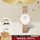 丹尼尔惠灵顿（DanielWellington）DW手表女 简约欧美表钢带石英女士手表生日礼物送女友DW00100219