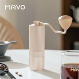 MAVO 巫师手摇磨豆机咖啡豆研磨机手磨咖啡 磨豆器手摇手动CNC磨芯 2.0 星光银-全能版