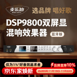 麦乐迪DSP9800卡拉ok混响器 数字音频前级效果器 家庭影院防啸叫调音台处理器 DSP9800效果器_全中文双彩屏_蓝牙版