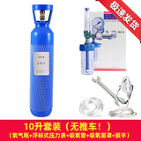 冀腾达氧气瓶医用便携式家用孕妇小型罐10/15升供氧器户外自驾全套吸氧 10升无推车套装(氧气瓶+压力表+扳手+吸氧管、面
