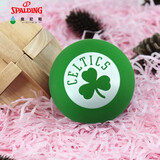 斯伯丁（SPALDING）小篮球队徽系列儿童玩具迷你球幼儿宠物小皮球 队徽-波士顿凯尔特人
