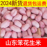2025年新货生花生米生新鲜晒干山东农家大粒花生仁5斤特级3不带壳 24年大粒花生米3斤网袋包装
