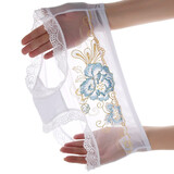 杰曼丽蕾丝中腰内裤女性感火辣提臀翘臀无痕收腹收小肚子纯棉抗菌裆 899#（杏牡丹+蓝牡丹+粉牡丹+白牡丹） M (建议80-120斤)腰围1.8-2.3