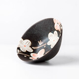 爱陶(AITO)日本原产进口美浓烧陶瓷日式餐具汤碗饭碗面碗小碗 秋词13.6*5cm磨砂面