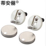 蒂安俪 马桶盖板螺丝固定配件快拆旋转QQ支架套装智能盖上安装膨胀螺栓 盖板QQ支架螺丝套装 【一套价】