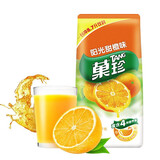 菓珍阳光甜橙味果珍1000g袋装果汁粉冲饮橙汁果真速溶冲调饮料