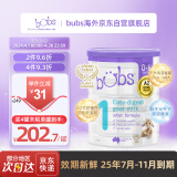 Bubs澳洲进口A2羊奶蛋白婴儿配方羊奶粉  1段 （0-6个月）800g/罐  