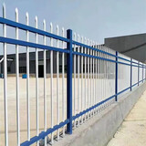 安兴才镀锌锌钢护栏铁艺围栏简易小区围墙栅栏室外户外栏杆厂区别墅围栏 普货1.0米高2横梁（1米价格）