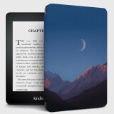 zoyu 适用kindle保护套paperwhite5/4壳558入门3咪咕x电子书青春版彩绘 月色山峦 Paperwhite 1/2/3