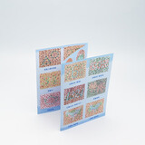 魅博红绿色盲眼镜色弱眼镜框架式专用透明近视老花度数夹片男女通用 图-卡