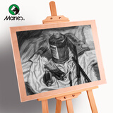 【全网低价】马利(Marie's)素描椴木空心画板4k 儿童学生油画素描美术写生画板 窄边加厚无毛刺椴木画板G6302美术写生