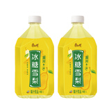 康师傅冰糖雪梨1000ml饮料整箱果味饮料饮品梨味1升装 冰糖雪梨1升*2瓶