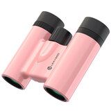雷龙星耀10X22粉色高清高倍时尚便携双筒手机望远镜成人户外演唱会