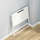 SOFS折叠桌书桌学习桌成人家用学生写字作业桌子卧室简易笔记本电脑桌 M码(有卡槽)_免安装