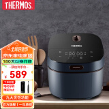 膳魔师（THERMOS） 智能电饭煲4L多模式触屏防粘涂层内胆家用电饭锅 EHA-4146E-PW