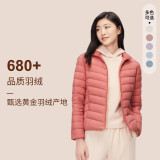 冬季羽绒服女轻薄立领百搭修身时尚宽松经典休闲外套B30131006