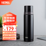 膳魔师（THERMOS）不锈钢保温杯男女高颜值保温瓶水杯500ml可团购定制刻字FEI-501 黑色 500ml