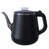 茶吧机电茶炉专用水壶1.2升大号电热烧水壶茶盘水壶单个水壶配件壶茶吧机玻璃保温泡茶壶乐叙 304防烫壶（四环）黑色