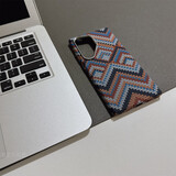 梵皓伊新款磁吸凯夫拉纹理适用三星s24ultra手机壳高端碳纤维Galaxys25U超薄防摔防刮s24+保护套23高级感 凯拉夫纹【蓝白黑条纹-内置磁吸+磨砂碳纤维纹】 三星Galaxy S24 Ul