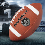 专选（PROSELECT） 橄榄球装备吸湿耐磨防滑室内室外比赛训练美式足球 9号 GR019-经典棕色