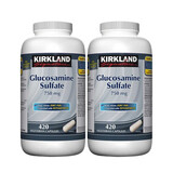 Kirkland Signature加拿大可兰 氨糖维骨力 中老年软骨素 2瓶*硫酸氨糖 420粒