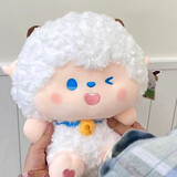 乐英奇懒洋洋喜羊羊公仔抱抱系列玩偶儿童毛绒玩具小灰灰女生生日礼物 喜羊羊 35厘米