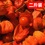 2025新鲜东北红姑娘果泡水喝苦姑娘灯笼果中药材谷鸟泡蜂蜜1斤 有皮有果2斤