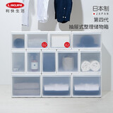 like-it收纳柜衣柜日本进口储物柜整理箱衣橱抽屉式归纳 白色UC02【25.5*46.5*21.5】单只