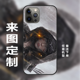 雁田 手机壳定制iQOOZ3小米10S红米K40Pro真我GT来图私人订制任意机型玻璃软壳 玻璃壳(联系客服留言机型和图片或编号)